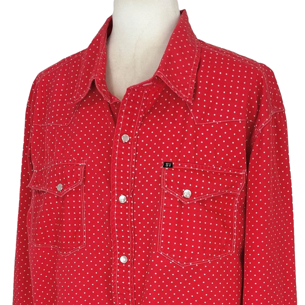 Salt Valley Western red shirt